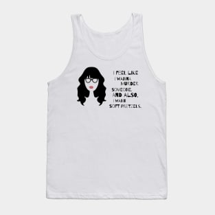 Jess New Girl quote Tank Top